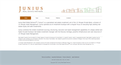 Desktop Screenshot of juniusrep.com